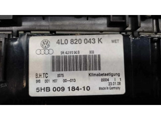 Блок управления климат-контролем 4L0820043K, 4L0910043   Audi Q7 4L
