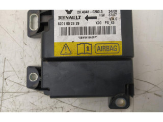 Блок подушек безопасности 8201002829   Renault Sandero I