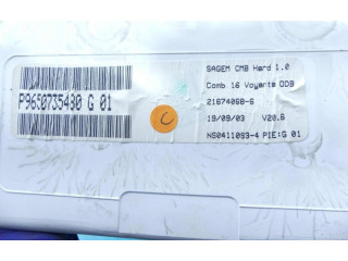 Přístrojová deska  Citroen C3 Pluriel 2004 9650735480, IMPRK1058358  