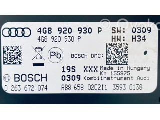 Přístrojová deska  Audi A6 S6 C7 4G 2011 4G8920930P  