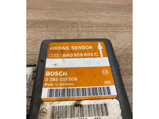Блок подушек безопасности 8A0959655C, 0285001038   Audi A4 S4 B5 8D