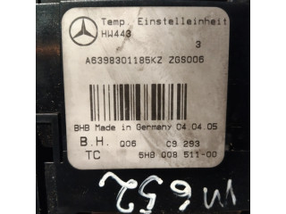 Блок управления климат-контролем A6398301185KZ   Mercedes-Benz Vito Viano W639