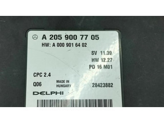 Блок комфорта A2059007705   Mercedes-Benz C W204   