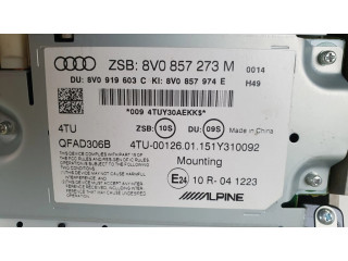 Дисплей    8V0919603C, 8V0857273M   Audi A3 S3 8V