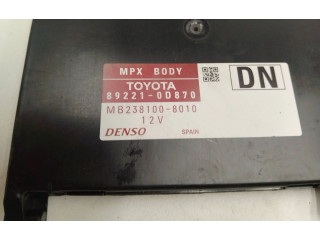 Блок управления 892210D870, MB2381008010   Toyota Yaris