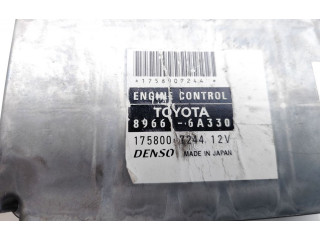 Блок управления двигателя 89661-6A330, 175800-7244   Toyota Land Cruiser (J120)