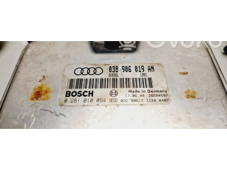 Pojistková skříňka Комплект зажигания 038906019AN, 0281010094   Audi A4 S4 B5 8D 1998