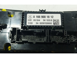 Блок управления климат-контролем A1669001812, A1669001812   MercedesBenz GLE (W166 - C292)