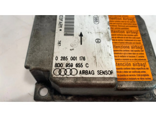 Блок подушек безопасности 0285001176, 8D0959655C   Audi A4 S4 B5 8D