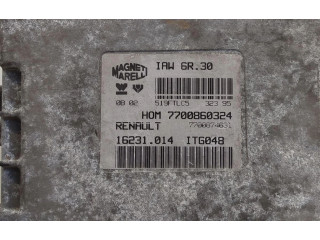 Блок управления двигателем Блок управления 7700860324   Renault Twingo I
