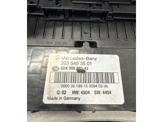   Pojistková skříňka 2035453501, 5DK00848543   Mercedes-Benz C W203 2005