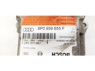 Блок подушек безопасности 8P0959655F, 0285001482   Audi A3 S3 8P