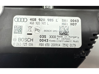 Панель приборов 4G8920985L, 4G8920985L   Audi A6 C7       
