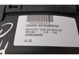 Přístrojová deska  Mercedes-Benz C W203  A2035400648  