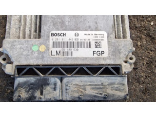 Блок управления двигателя 0281011449   Opel Vectra C