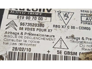 Блок подушек безопасности 9673520380, 619907000   Citroen C5