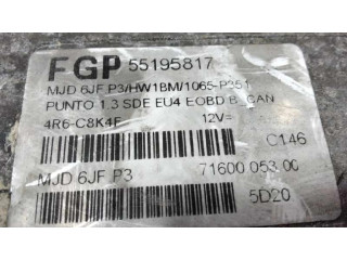 Řídící jednotka 0055195817   Fiat Punto Evo 2005