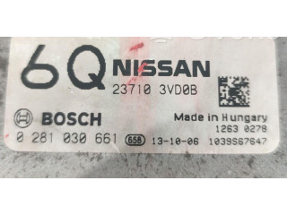 Řídící jednotka 0281030661, 0281030661   Nissan Note (E11) 2014