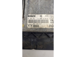 Блок управления двигателя 55193967, 0281011915   Opel Signum