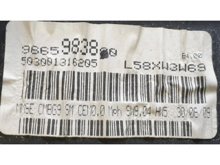 Панель приборов 9665983880, L58XW3W69   Citroen Berlingo       