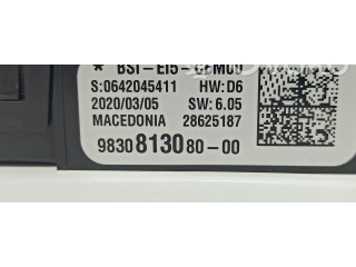 Pojistková skříňka Řídící jednotka BSM 9830813080, 1638000380   Peugeot 508 2020
