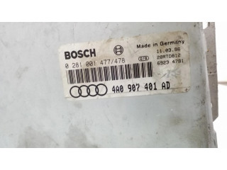 Блок управления двигателя 4A0907401AD, 0281001477   Audi A6 S6 C4 4A