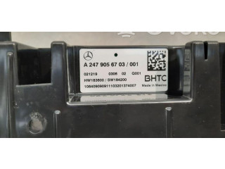 Блок управления климат-контролем A2479056703   Mercedes-Benz GLB x247