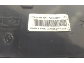 Блок управления климат-контролем 275100018R, 275100018R   Renault Fluence
