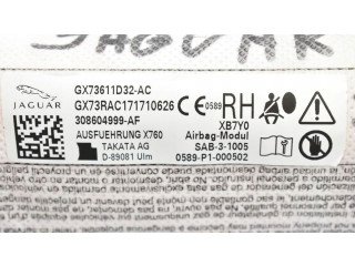 Подушка безопасности в сиденье GX73611D32AC, GX73611D32AC   Jaguar E-Pace