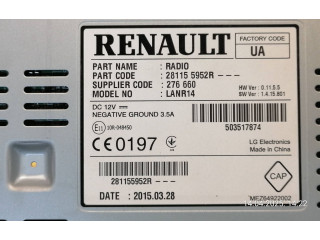 Дисплей    281155952R, 281159729R   Renault Espace V (RFC)