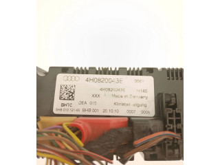 Блок управления климат-контролем 4H0820043E, 5HB01012165   Audi A8 S8 D4 4H