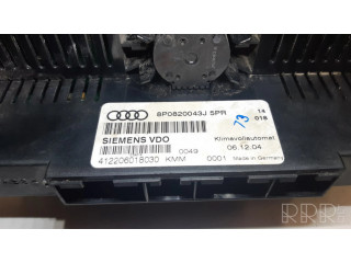 Блок управления климат-контролем 8P0820043J   Audi A3 S3 A3 Sportback 8P