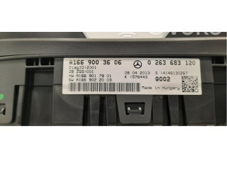 Přístrojová deska  Mercedes-Benz GL X166 2013 A1669003606  