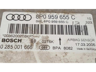 Блок подушек безопасности 8P0959655C, 0285001666   Audi A3 S3 8P