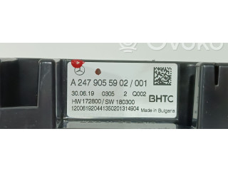 Блок управления климат-контролем A2479055902, A2479056703   Mercedes-Benz CLA C118 X118