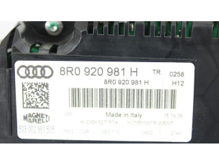 Панель приборов 8R0920981H   Audi Q5 SQ5       
