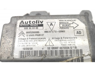 Блок подушек безопасности 9665266080   Citroen C5