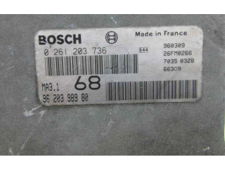 Řídící jednotka 0261203736   Peugeot 106 