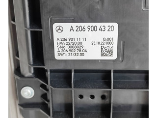 Дисплей    A2069004320, A2069011111   Mercedes-Benz GLC C254