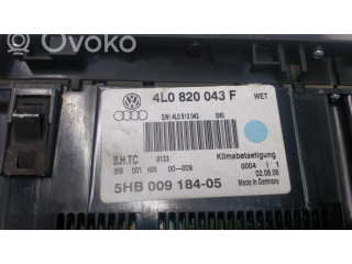 Блок управления климат-контролем 4L0820043F, 4L0910043   Audi Q7 4L