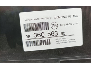 Přístrojová deska  Peugeot 208 2012 9836056380  