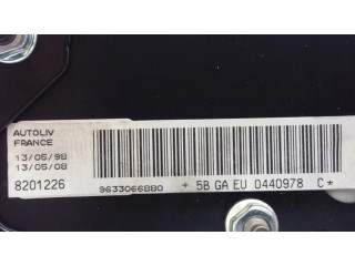 Подушка безопасности пассажира 550370400B, 9633066880   Peugeot 406