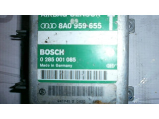 Блок подушек безопасности 8A0959655, 0285001085   Audi 80 90 S2 B4