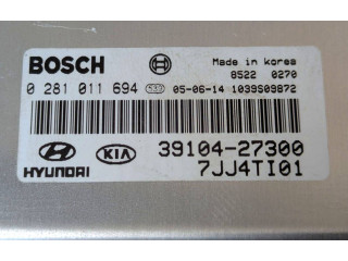 Řídící jednotka 0281011694, 39104-27300   Hyundai Tucson JM 2006