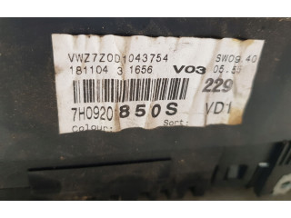 Přístrojová deska  Volkswagen Transporter - Caravelle T5 2003 7H0920850S  