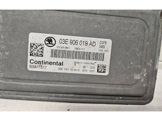 Блок управления двигателя 03E906019AD, 5WA11017   Skoda Roomster (5J)      