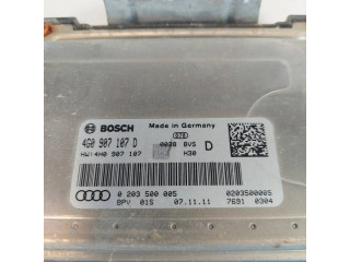 Блок управления 4G0907107D, 0203500005   Audi A8 S8 D4 4H