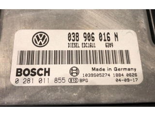 Блок управления двигателем Блок управления 038906016N   Volkswagen Transporter - Caravelle T5