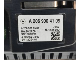 Přístrojová deska  Mercedes-Benz C W206 2021 A2069004109, A2069010507  