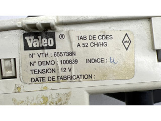 Блок управления климат-контролем 655738N, 100839   Renault Megane I